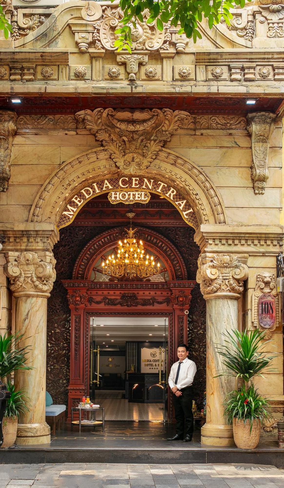 Media Central Hotel & Spa Hanoi Bagian luar foto